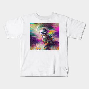 Psychedelic Astronaut Kids T-Shirt